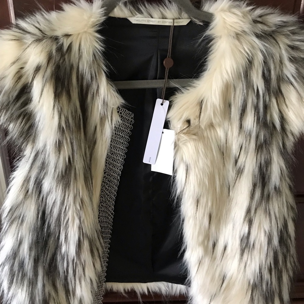 Neiman Marcus/Cynthia Vincent fur vest
